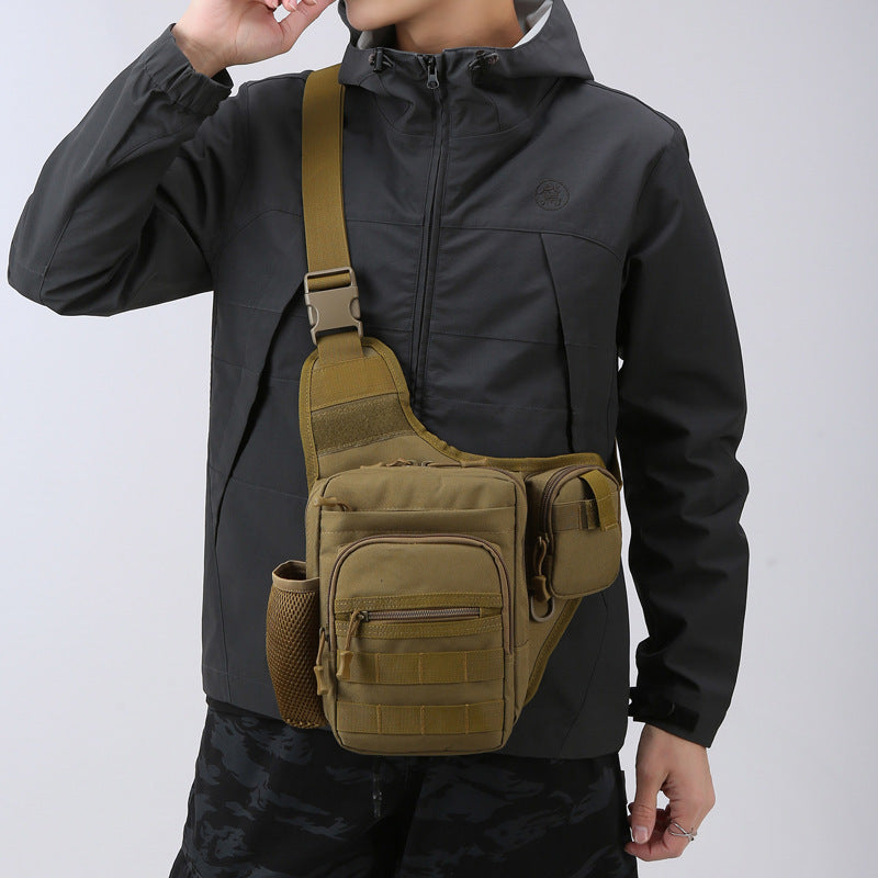 leisure travel storage bag lightweight and practical shoulder bag mens outdoor
