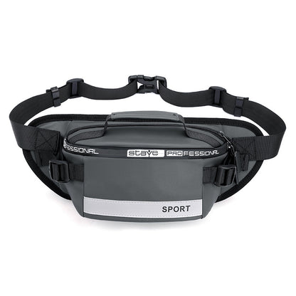 reflective waist bags men crossbody bag pack for travel walking running hiking cycling