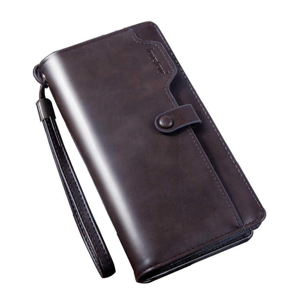 mens clutch wallet long wallet men