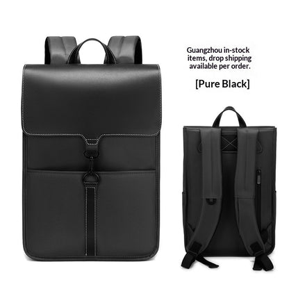 Mens Simple Business High-Capacity Backpack