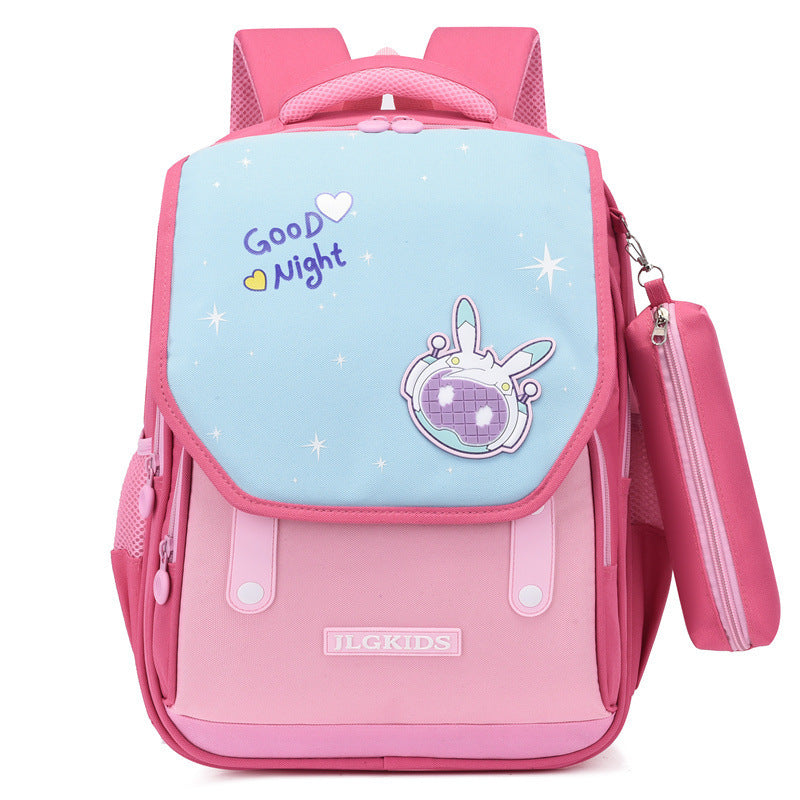 cute children student leisure burden alleviation backpack