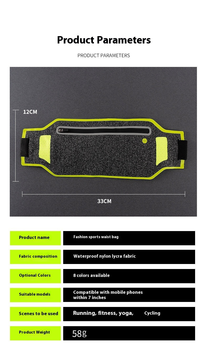 sports waist bag for men and women running device