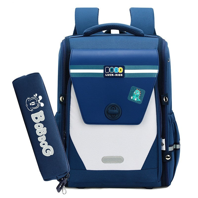 Children's Schoolbag Primary School Spine Protection Burden Reduction