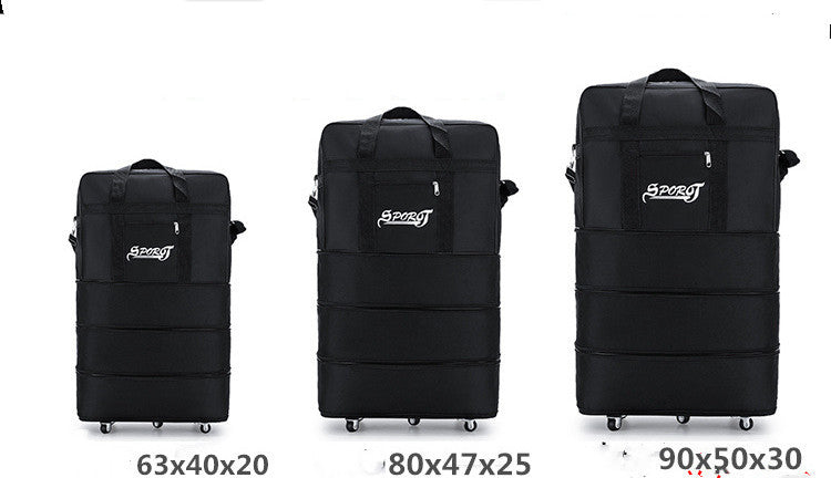 short distance travel large capacity luggage bag trolley case portable