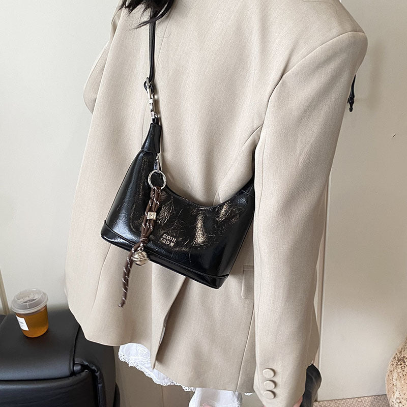 fashion bag retro simple shoulder