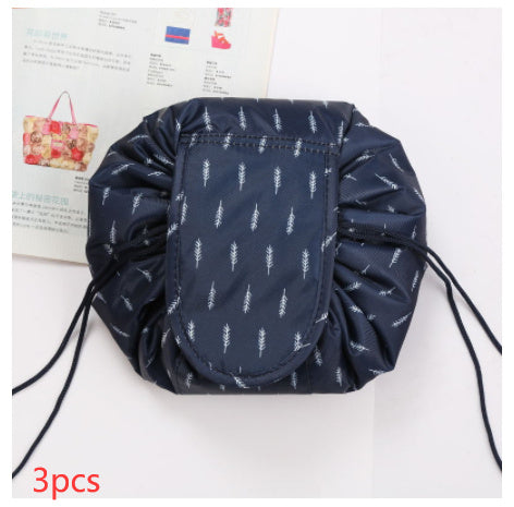 lazy drawstring cosmetic bag buggy bag