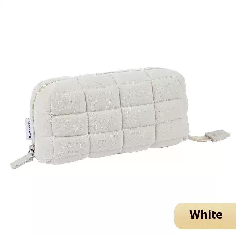 Student Soft Material Pencil Case Portable Storage Bag