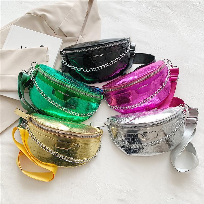 pu fashion crossbody women chest bag stone pattern one shoulder crossbody bag all match messenger belt bags