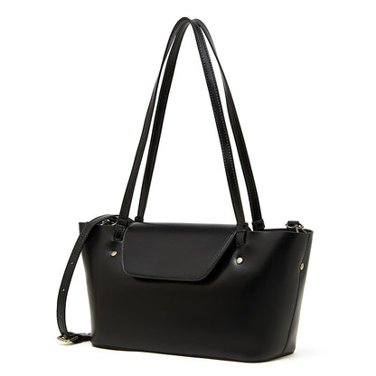 Korean-style Fashionable All-match Womens Leather Shoulder Bag