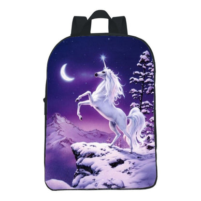 12 inch digital printing animal horse backpack