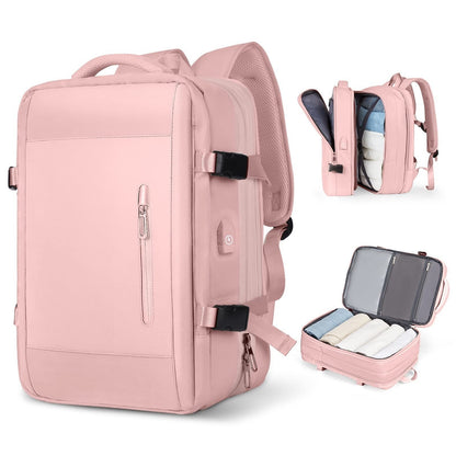 scalable new business travel large capacity computer schoolbag women