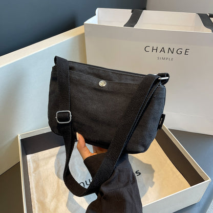 japanese canvas crossbody mobile phone bag