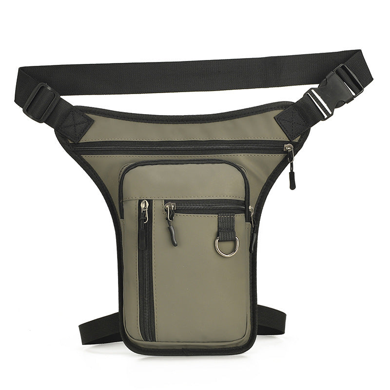 mens waist and leg bag multi functional waterproof shoulder