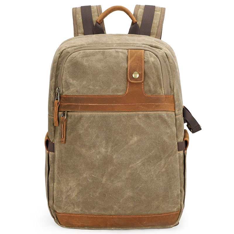 camera backpack waterproof batik canvas camera bag