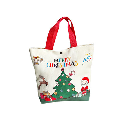 cartoon-santa-snowman-tote-canvas-bag