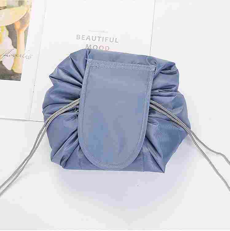 lazy drawstring cosmetic bag storage