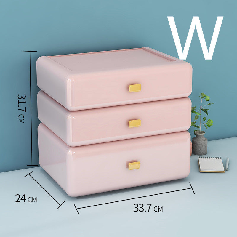 desktop cosmetic storage and storage box