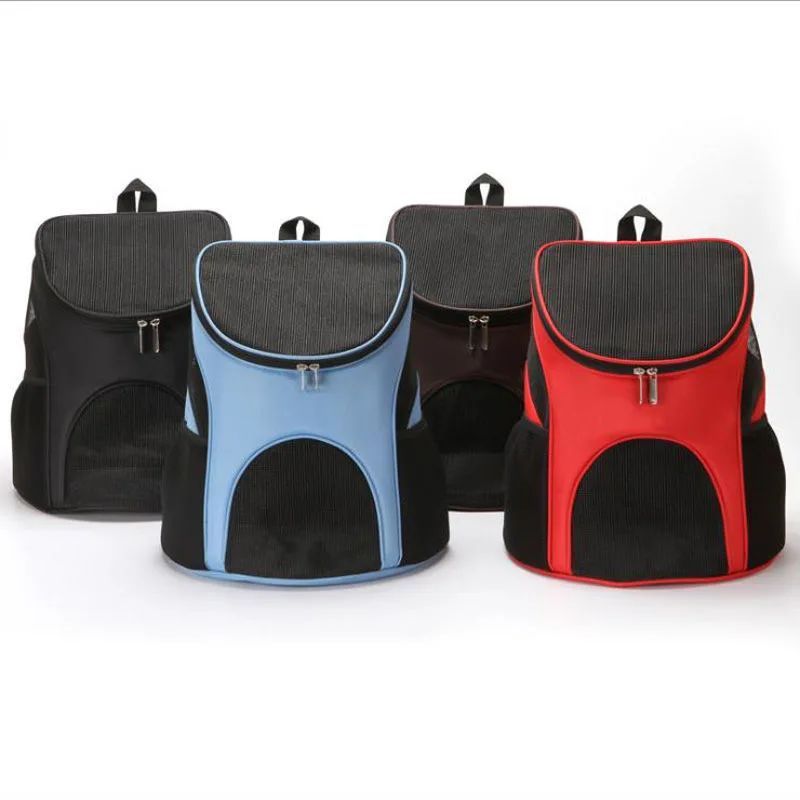 breathable puppy dog carrier backpack portable pet bags for small dogs chihuahua schnauzer pug outdoor mascotas carring supplies