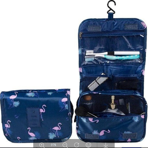 cosmetic bag organizer case necessaries make up toiletry bag