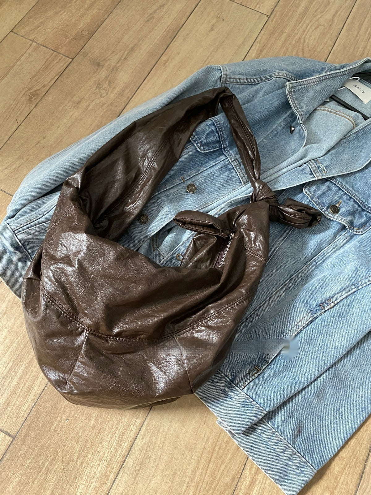 dumpling retro lazy shoulder messenger bag