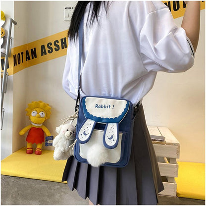Personalized Soft Girl Student Magic Messenger Bag
