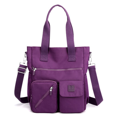 Nylon Simple Large Capacity Portable Messenger Bag