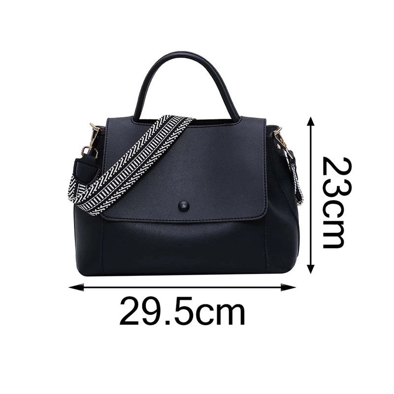 Large-capacity Bag Tide Simple Foreign Trade Texture Messenger Bag Western Fashion One-Shoulder Atmospheric Handbag