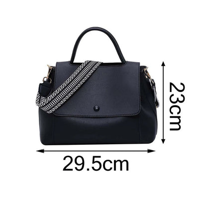 Large-capacity Bag Tide Simple Foreign Trade Texture Messenger Bag Western Fashion One-Shoulder Atmospheric Handbag