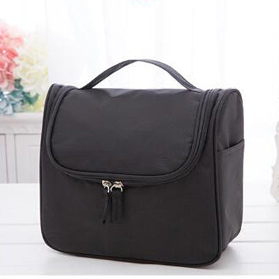 new cationic waterproof large capacity cosmetics dry and wet wash bag two layer cosmetic bag