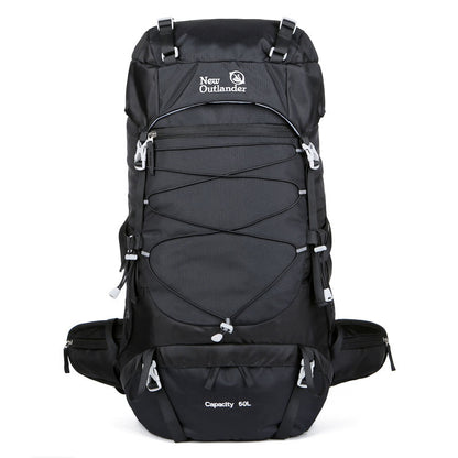 backpack outdoor mountaineering bag large capacity nylon travel camping hiking climbing