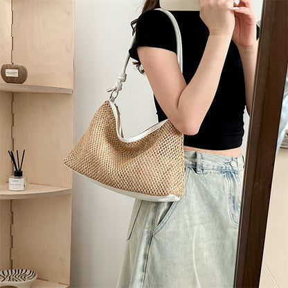 new fashion retro straw bag versatile large capacity