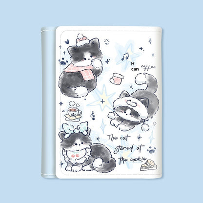 cartoon wallet cute original design multiple card slots female