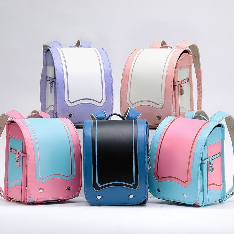 schoolbag angel wings japanese flip primary and secondary school students