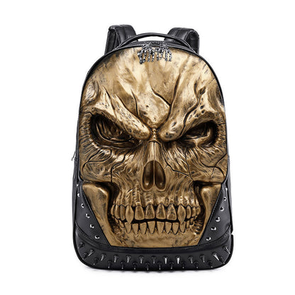 compatible with apple three dimensional skull european style big grimace handbag