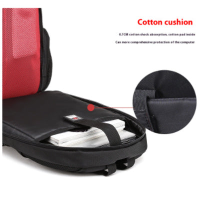 Middle School Student Schoolbag Waterproof Travel Earplugs Hole Charging Large Capacity Backpack