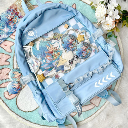 japanese high capacity student backpack