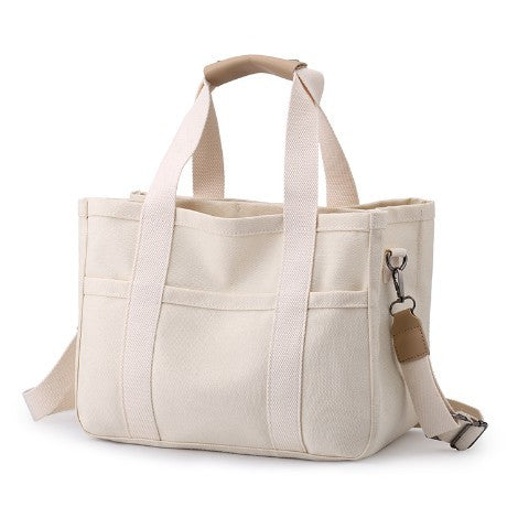 ladies thickened canvas multifunctional handbag