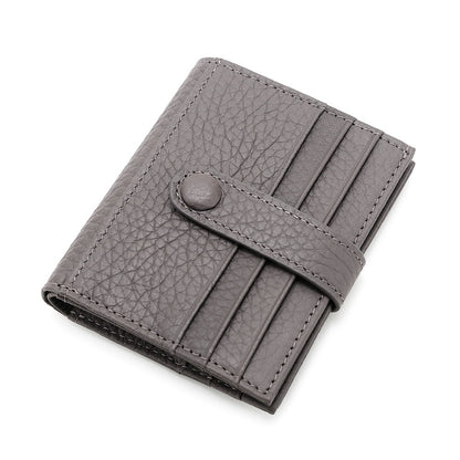 womens short cowhide mini wallet