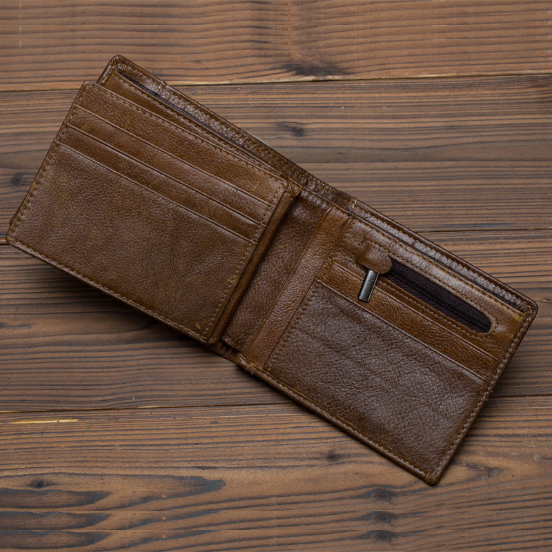 mens short multi card simple wallet