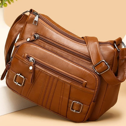 womens shoulder messenger bag versatile casual retro