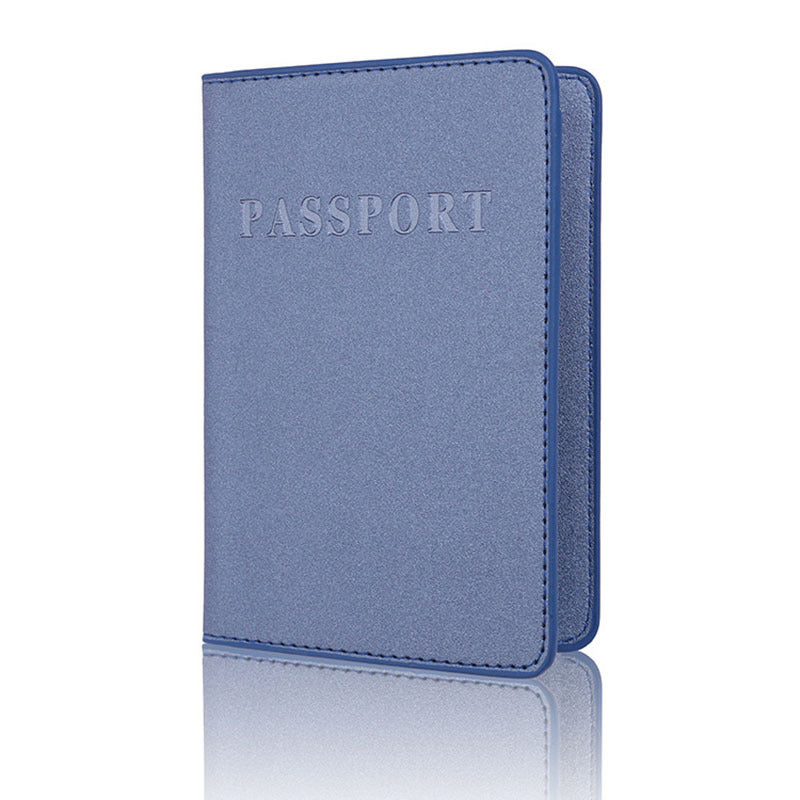 Long And Short Solid Color Passport Holder Passport Holder
