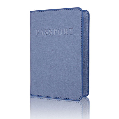 Long And Short Solid Color Passport Holder Passport Holder