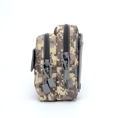 double zipper thick large capacity tactical wear resistant belt waist bag