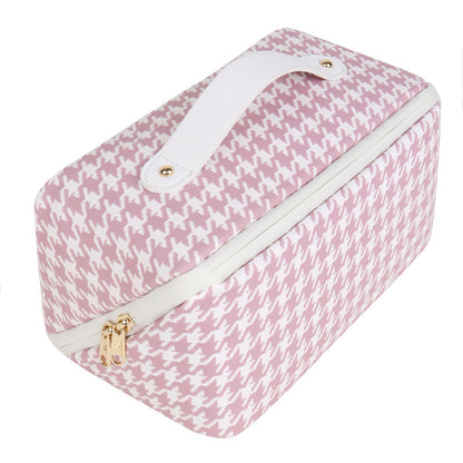 waterproof cosmetic bag with large capacity and portability