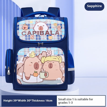 New Capabala Primary School Student Large Capacity Cute Schoolbag For Children