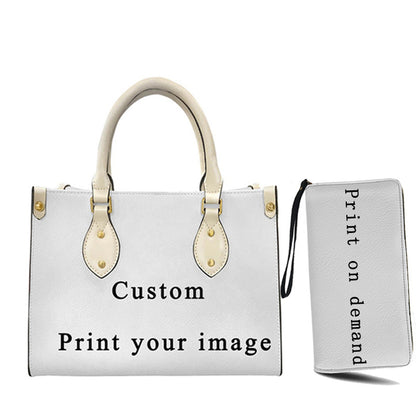 striped pattern print handbag ladies