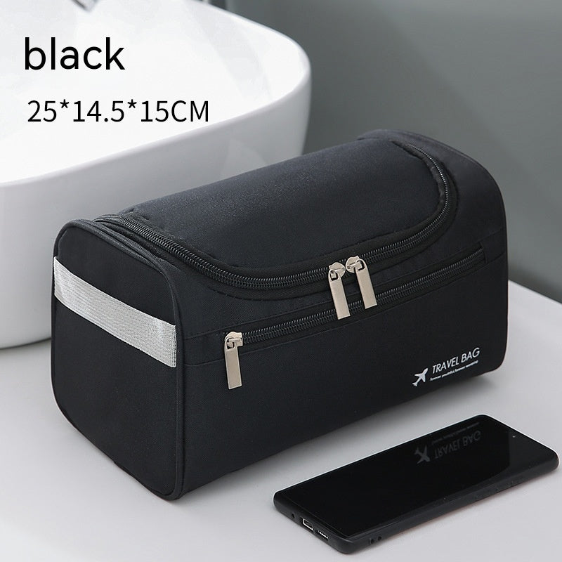 large capacity mens portable waterproof cosmetic bag