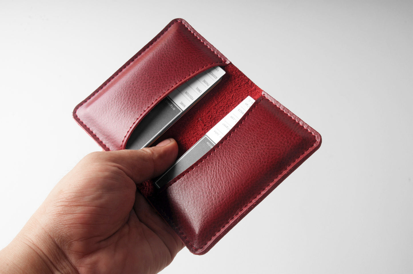 leather business holder mens and womens card holders