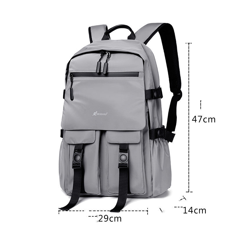 backpack mens casual waterproof travel computer bag large capacity student schoolbag women