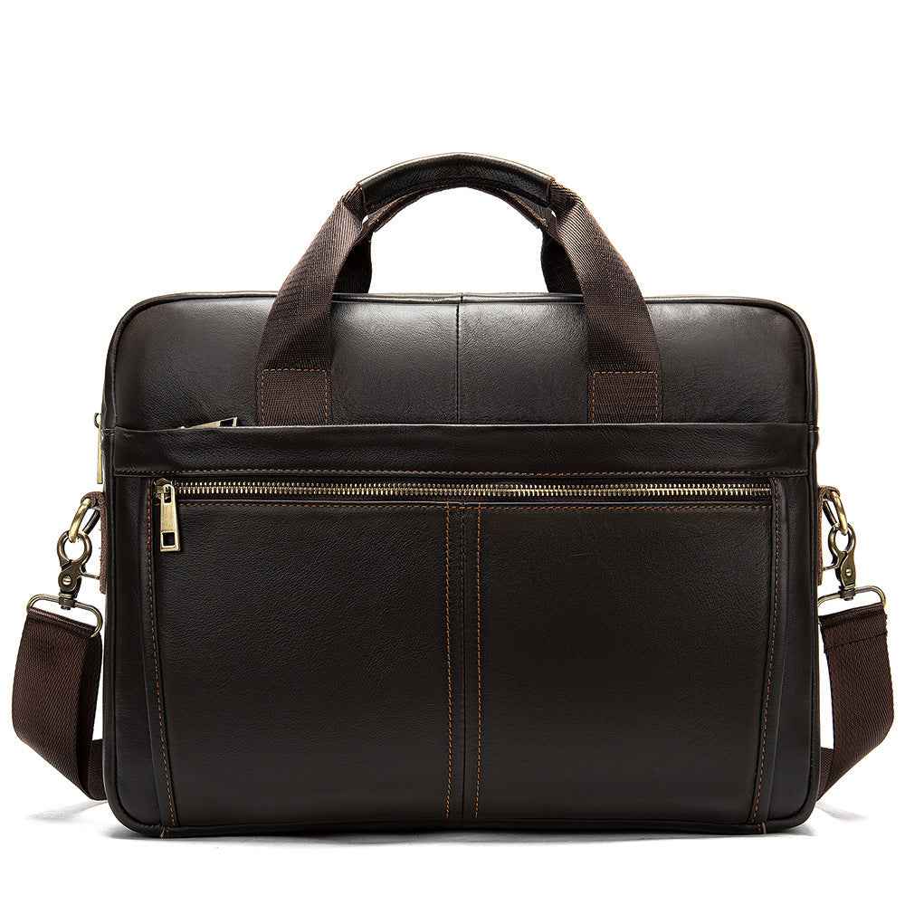 mens portable briefcase simple diagonal shoulder